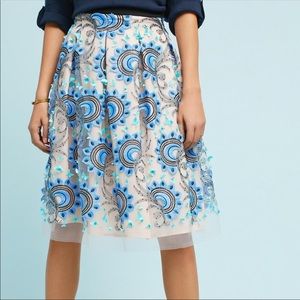 NWT Anthropologie Solstice Tulle Skirt